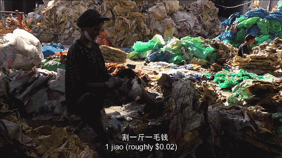 分揀垃圾，拿命換錢